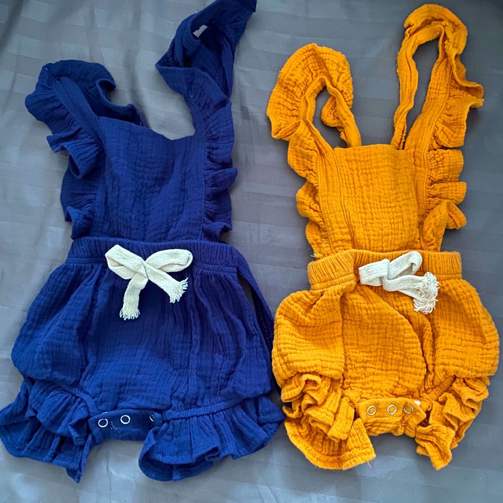 Baby girl rompers